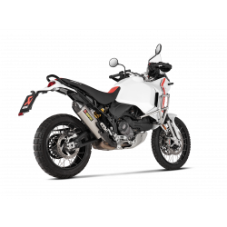 Silencieux Akrapovic Titane Homologué pour Ducati DesertX (23-24) S-D9SO19-HJAT