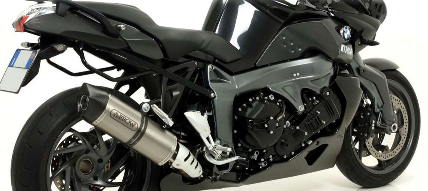 Silencieux ARROW Maxi Race-Tech "Non Homologué" pour BMW K1300R (09-16) K1300S (12-16)
