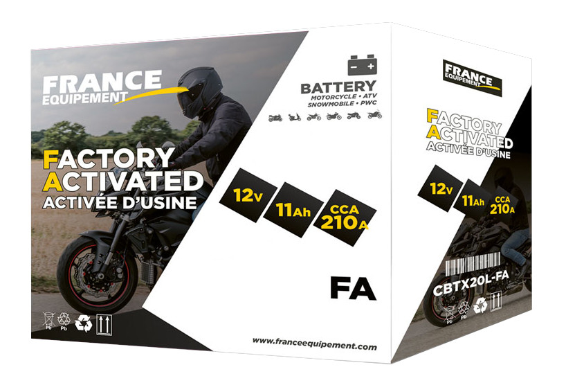 Batterie Moto FE CBTX20L-FA(YTX20L-BS)