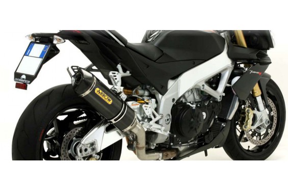 Silencieux ARROW Race-Tech Non homologué pour Tuono V4 1100 RR / Factory (15-16) Silencieux ARROW Race-Tech Non homologué pour Tuono V4 1100 RR / Factory (15-16)