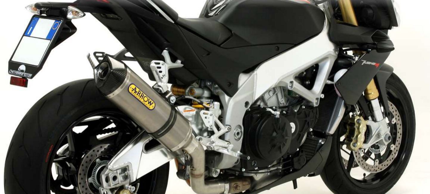 Silencieux ARROW Race-Tech Non homologué pour RSV4 / Factory (09-15)