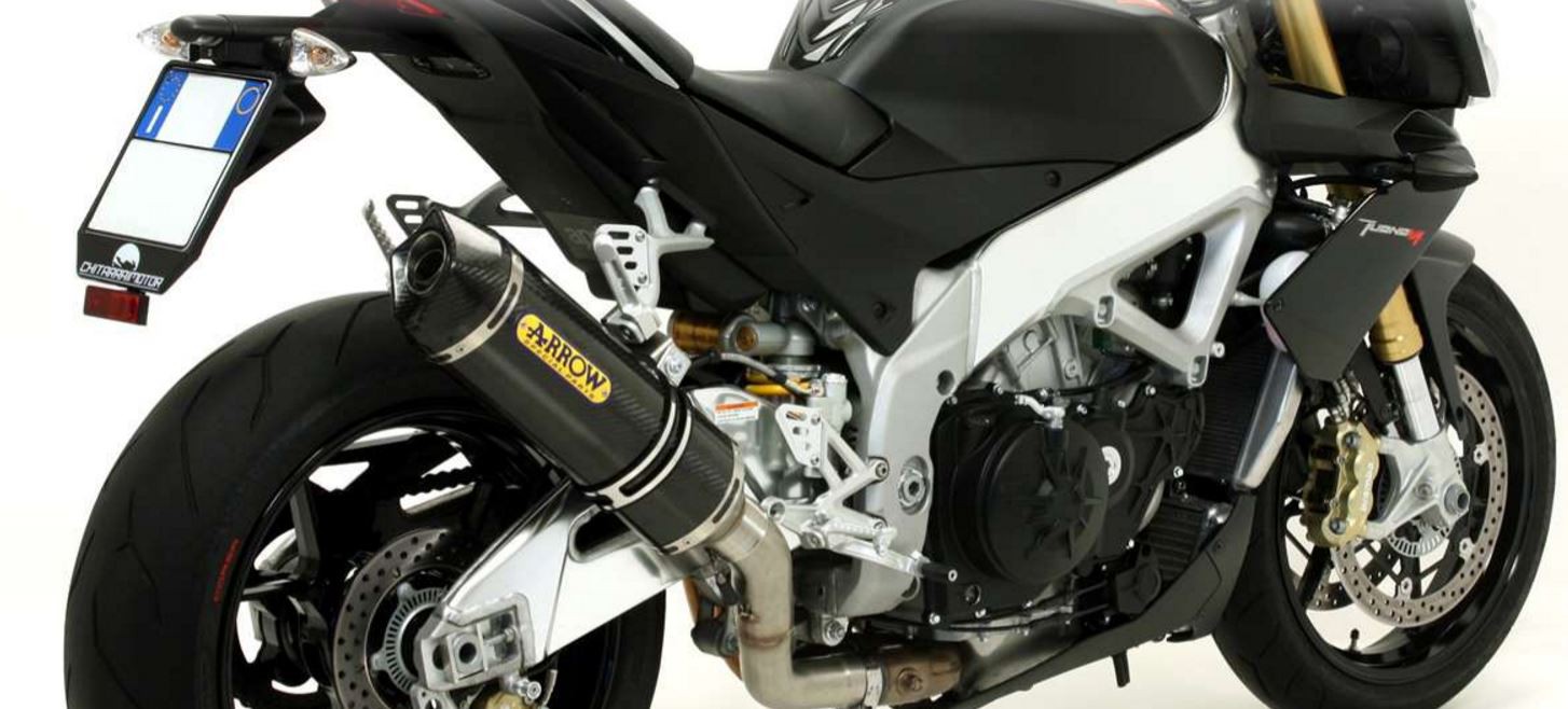 Silencieux ARROW Race-Tech Non homologué pour RSV4 / Factory (09-15)