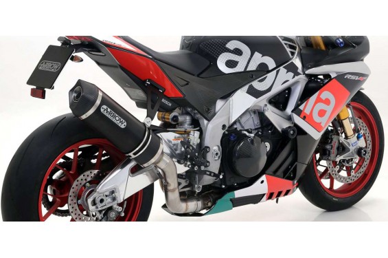 Silencieux Homologué ARROW Race-Tech pour Aprilia RSV4 RR / RF (15-16) Silencieux Homologué ARROW Race-Tech pour Aprilia RSV4 RR / RF (15-16)