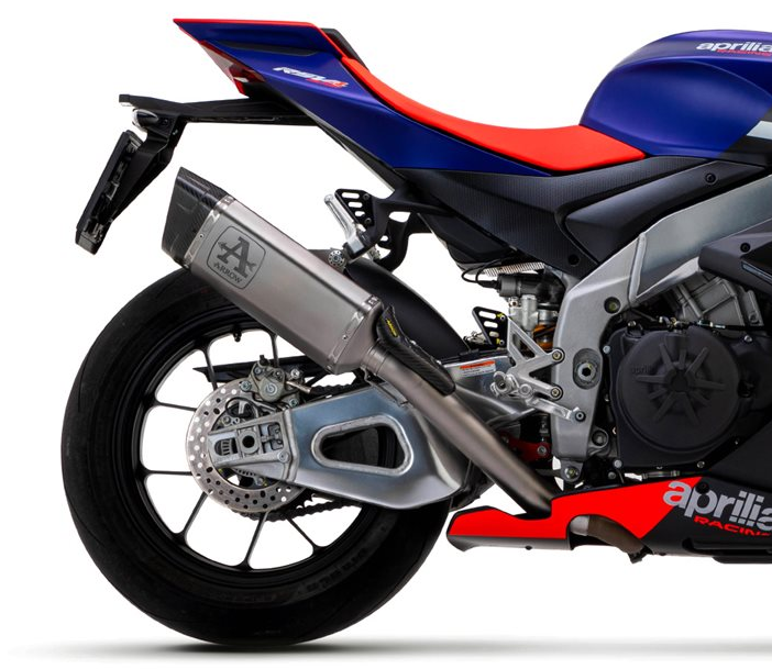 Silencieux ARROW Pista "Non homologué" pour Aprilia RSV4 1100 Factory (21-25)