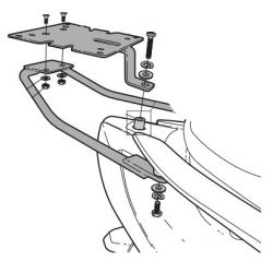 Support Top Case Scooter pour Zontes E 350 (23-25) E 125 (24-25)
