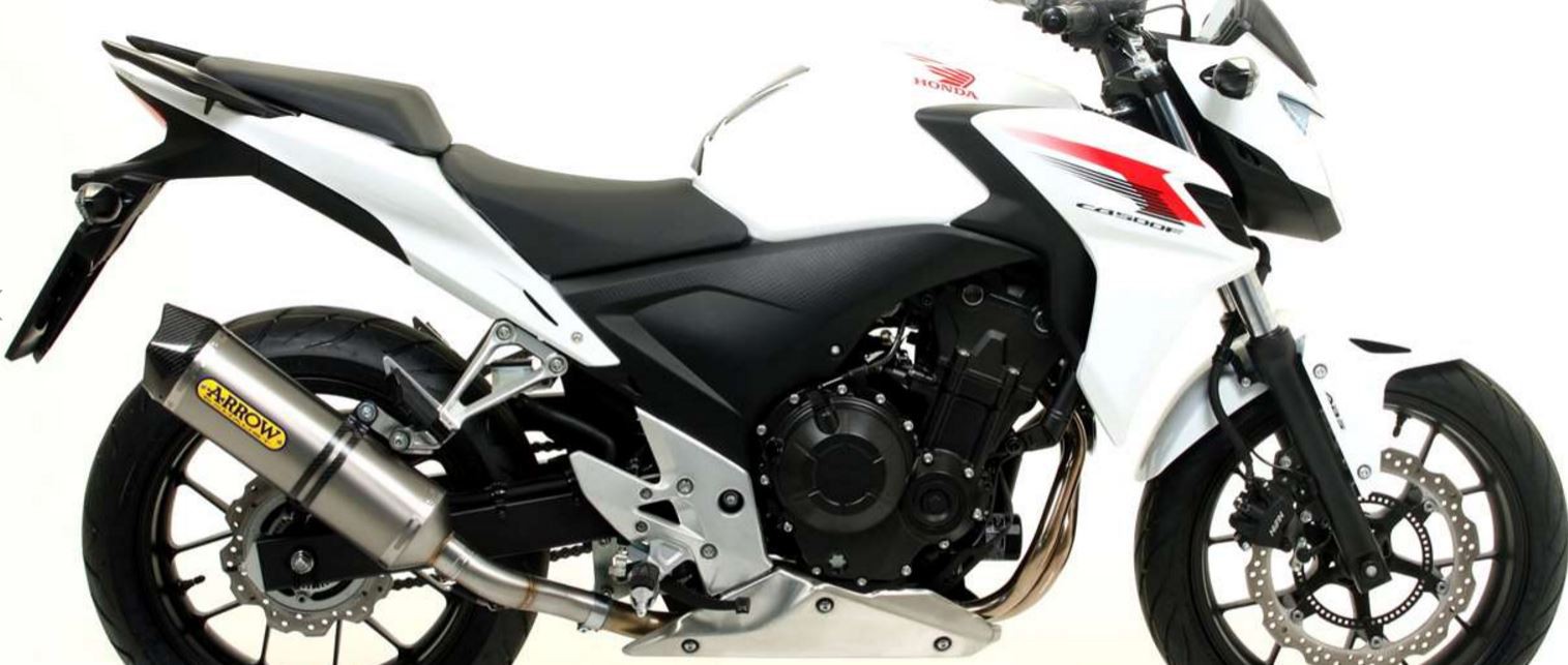 Silencieux ARROW Race-Tech pour CB500F (13-15) et CBR500R (13-15)