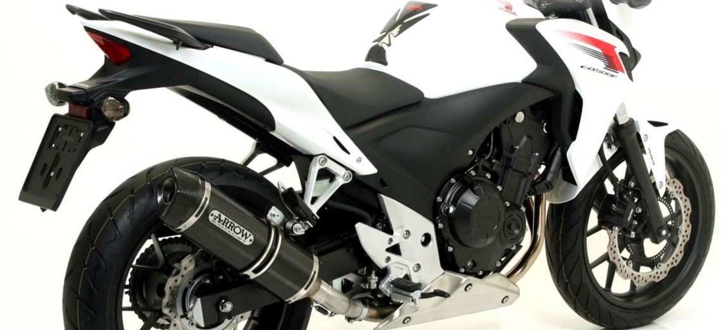 Silencieux ARROW Race-Tech pour CB500F (13-15) et CBR500R (13-15)