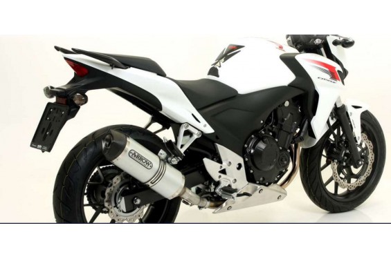 Silencieux ARROW Race-Tech pour CB500F (13-15) et CBR500R (13-15) Silencieux ARROW Race-Tech pour CB500F (13-15) et CBR500R (13-15)