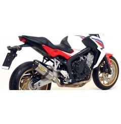 Ligne d'échappement Homologué ARROW Street Thunder pour CB650F et CBR650F (14-18)