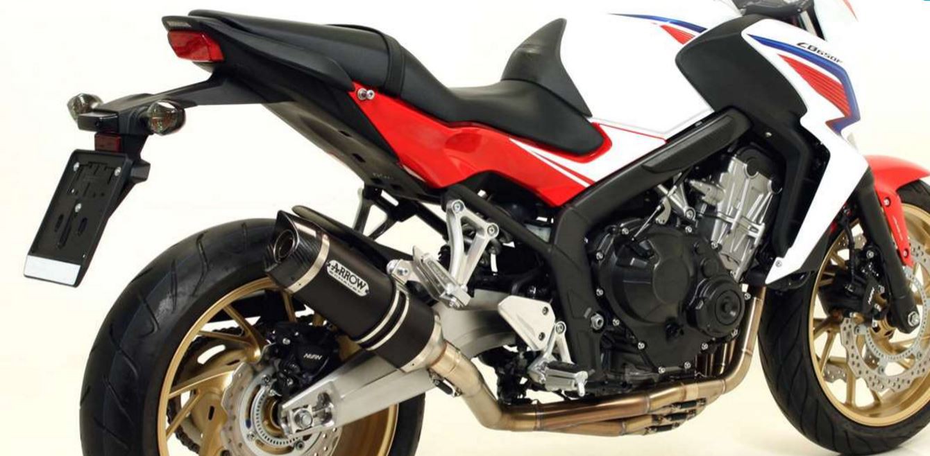 Ligne d'échappement Homologué ARROW Street Thunder pour CB650F et CBR650F (14-18)