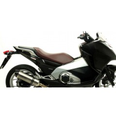 Ligne d'échappement racing ARROW Race-Tech embout Carbone pour NC 700 - 750 & Intégra (12-20)