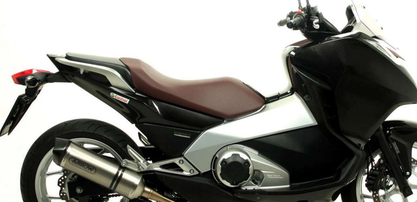 Ligne d'échappement racing ARROW Race-Tech embout Carbone pour NC 700 - 750 & Intégra (12-20)