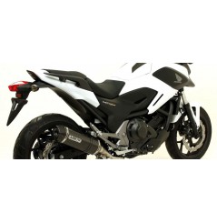 Ligne d'échappement racing ARROW Race-Tech embout Carbone pour NC 700 - 750 & Intégra (12-20)