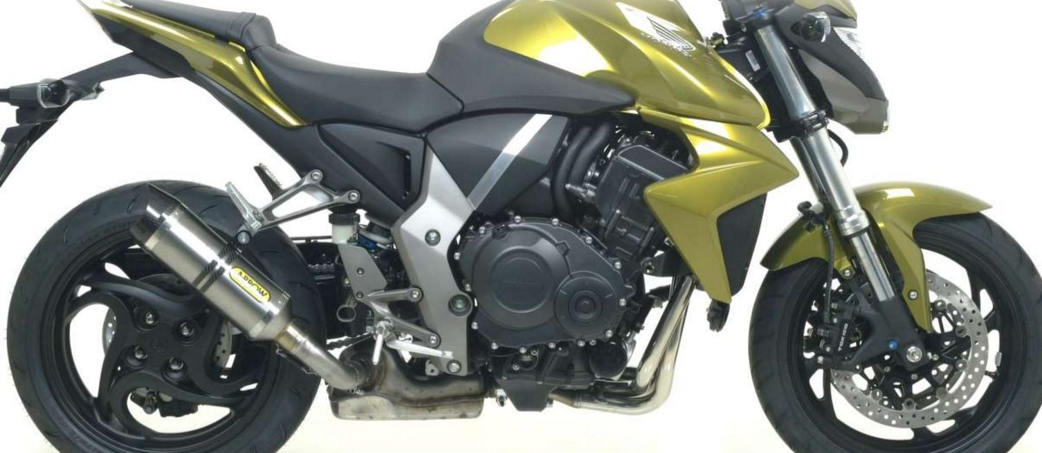 Silencieux ARROW Street Thunder embout Inox + Décatalyseur pour CB1000R (08-17)