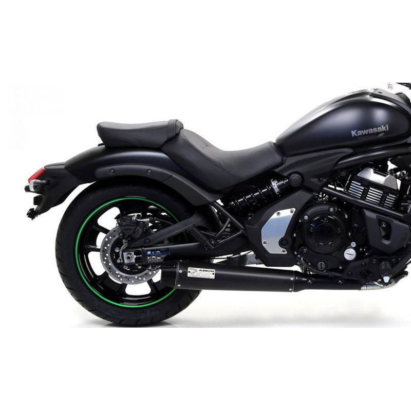 Ligne d'échappement ARROW Rebel pour Vulcan S 650 / Vulcan S 650 Café (17-20) Ligne d'échappement ARROW Rebel pour Vulcan S 650 / Vulcan S 650 Café (17-20)
