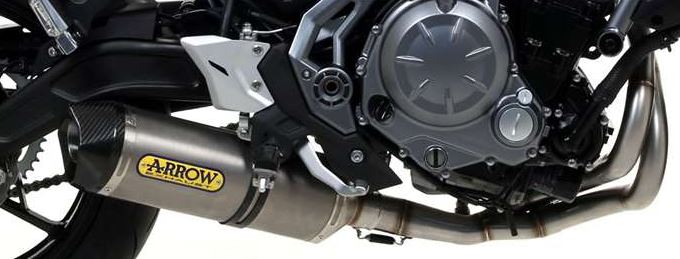 Ligne d'échappement ARROW Race-Tech pour Kawasaki Z650 (17-19) Ninja 650 (17-19)