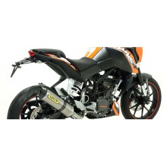 Silencieux ARROW Street Thunder pour Duke 125 (11-16) Duke 200 (11-14)