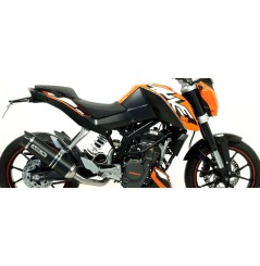 Silencieux ARROW Street Thunder pour Duke 125 (11-16) Duke 200 (11-14)