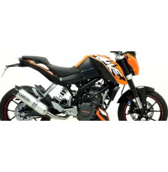 Silencieux ARROW Street Thunder pour Duke 125 (11-16) Duke 200 (11-14)