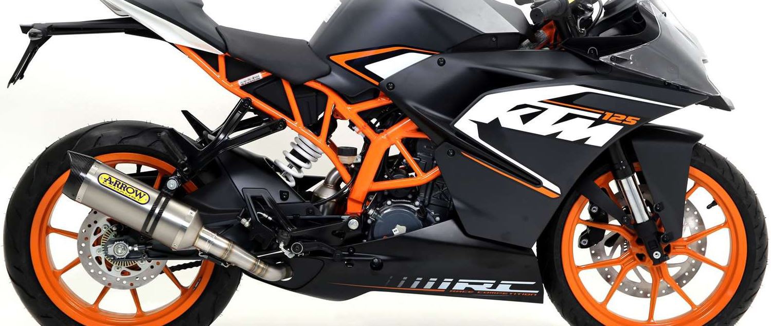 Silencieux ARROW Street Thunder pour RC125 (14-16)