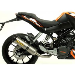 Silencieux ARROW Thunder pour KTM Duke 125 (11-16) et Duke 200 (11-14)