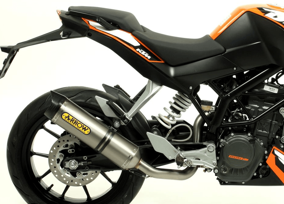 Silencieux ARROW Thunder pour KTM Duke 125 (11-16) et Duke 200 (11-14)