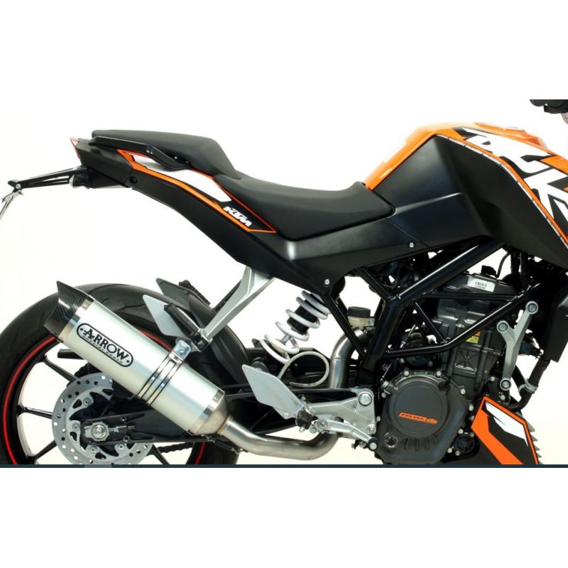 Silencieux ARROW Thunder pour KTM Duke 125 (11-16) et Duke 200 (11-14) Silencieux ARROW Thunder pour KTM Duke 125 (11-16) et Duke 200 (11-14)