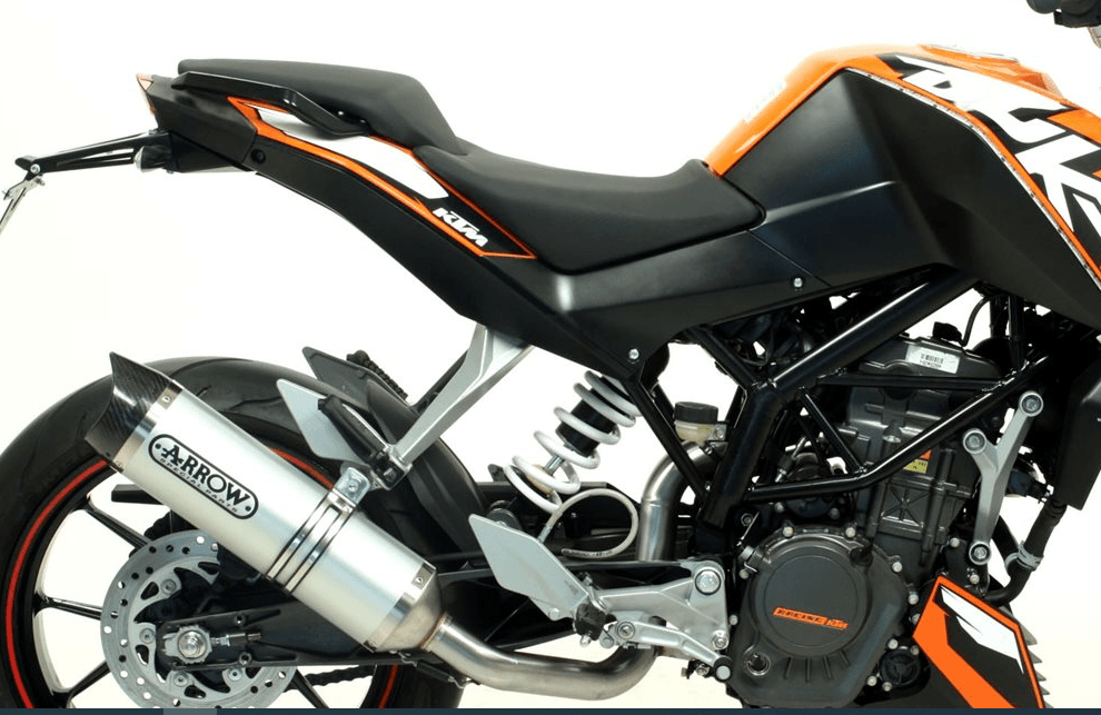 Silencieux ARROW Thunder pour KTM Duke 125 (11-16) et Duke 200 (11-14)