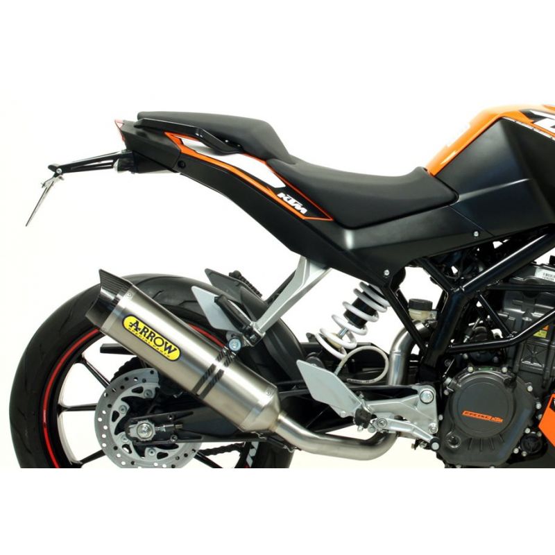 Silencieux ARROW Thunder pour KTM Duke 125 (11-16) et Duke 200 (11-14) Silencieux ARROW Thunder pour KTM Duke 125 (11-16) et Duke 200 (11-14)