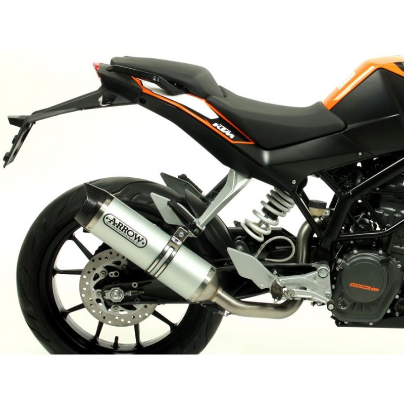 Silencieux ARROW Thunder pour KTM Duke 125 (11-16) et Duke 200 (11-14) Silencieux ARROW Thunder pour KTM Duke 125 (11-16) et Duke 200 (11-14)