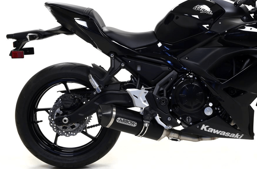 Ligne d'Échappement ARROW Race-Tech pour Z650 (17-20) et Ninja 650 (17-20)