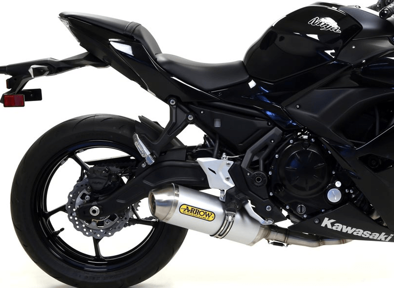 Ligne d'Échappement ARROW Race-Tech pour Z650 (17-20) et Ninja 650 (17-20)