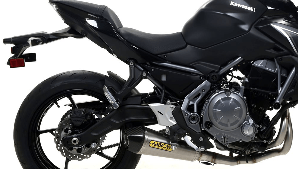 Ligne d'échappement ARROW X-Kone pour Z 650 (17-20) et Ninja 650 (17-20)