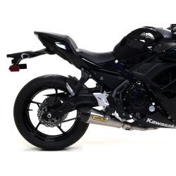 Ligne d'échappement ARROW X-Kone pour Z 650 (17-20) et Ninja 650 (17-20)