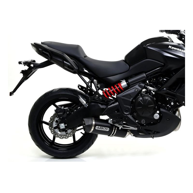 Ligne d'Échappement "Non homologuée" ARROW Race-Tech pour Versys 650 (17-23) Ligne d'Échappement "Non homologuée" ARROW Race-Tech pour Versys 650 (17-23)