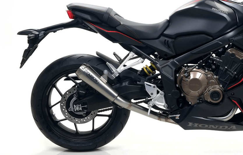 Ligne d'Échappement ARROW Pro-Race Non homologuée pour CB650R et CBR650R (19-23)