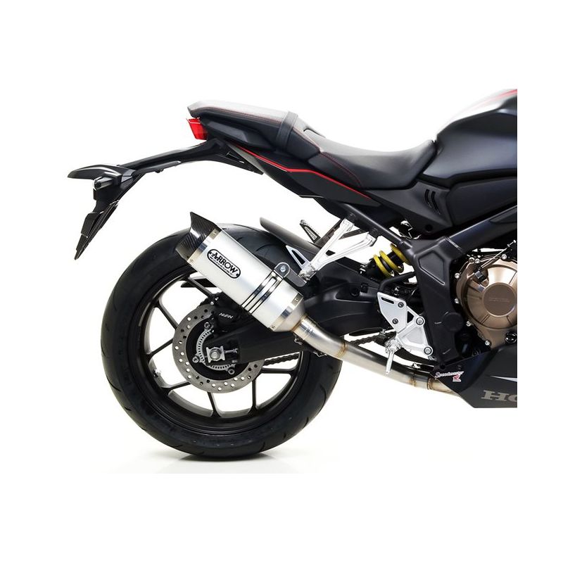 Ligne d'échappement Homologué ARROW Thunder pour CB650R et CBR650R (19-23) Ligne d'échappement Homologué ARROW Thunder pour CB650R et CBR650R (19-23)