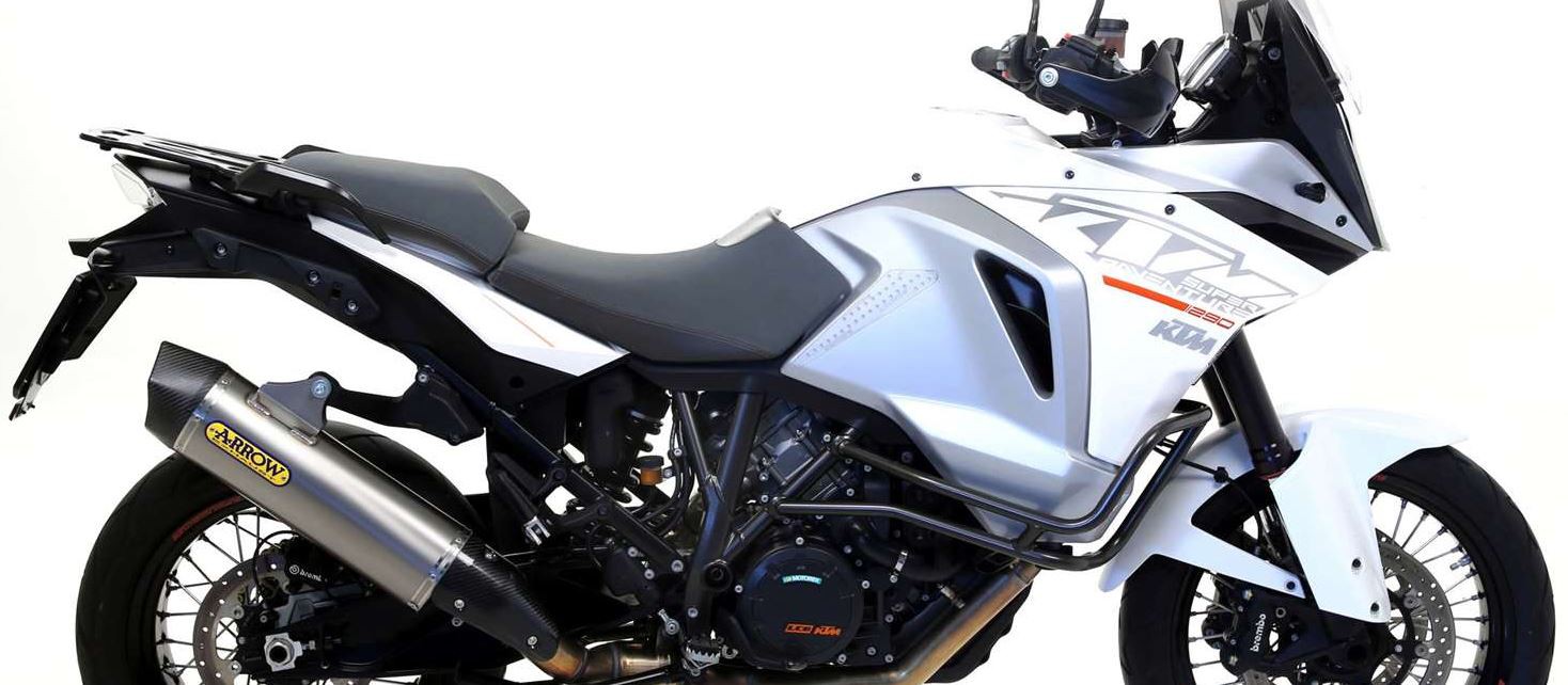 Ligne d'échappement ARROW Race-Tech pour Adventure 1050 (15-16) 1090 (17-19) 1190 (13-16)