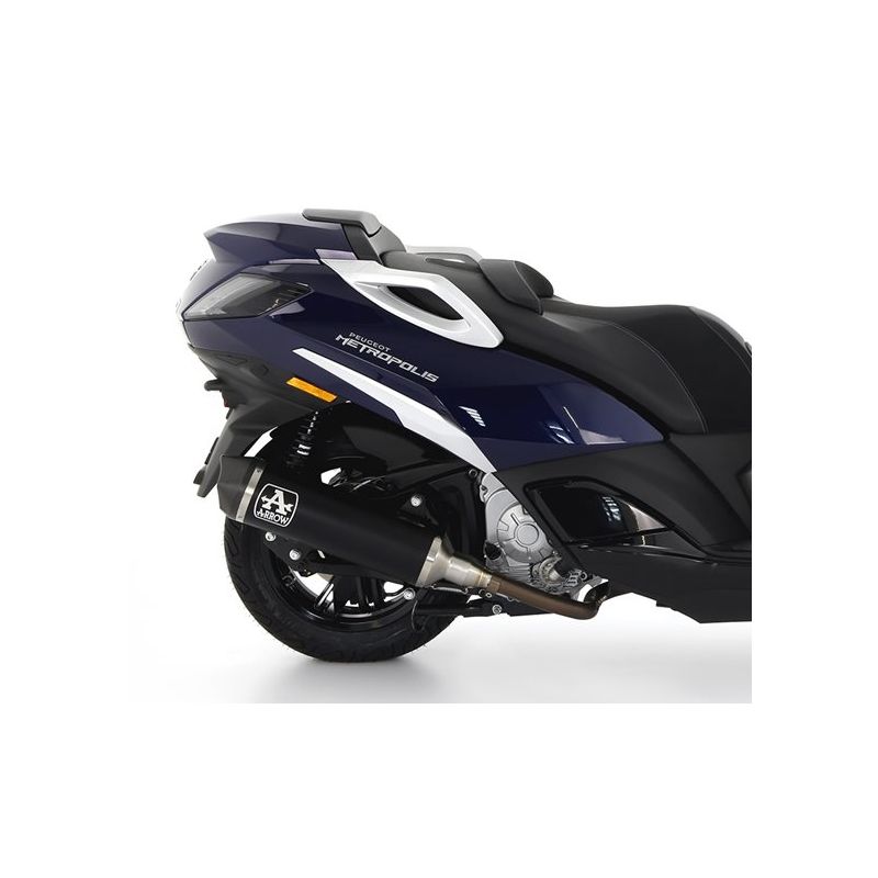 Silencieux ARROW Urban pour Peugeot Metropolis 400 (17-21) Silencieux ARROW Urban pour Peugeot Metropolis 400 (17-21)