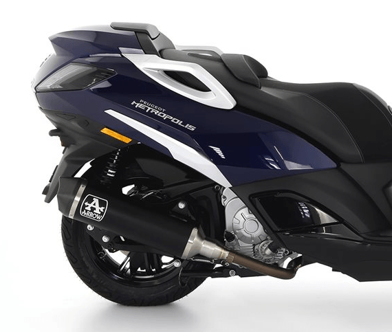 Silencieux ARROW Urban pour Peugeot Metropolis 400 (17-21)