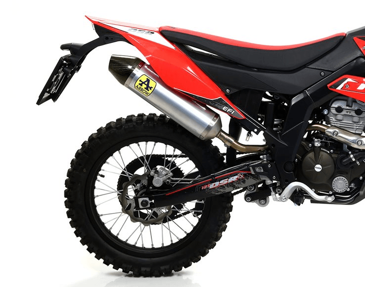 Silencieux ARROW Thunder embout carbone pour DSR EX 125 (18-20)