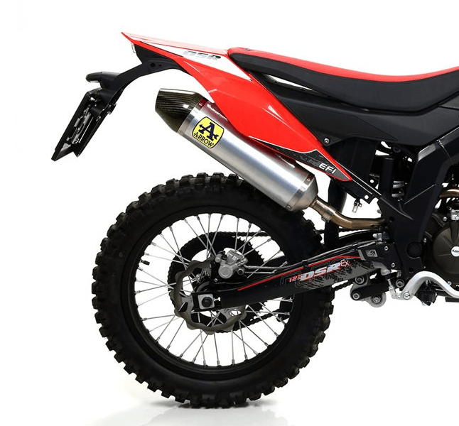 Ligne d'échappement ARROW Thunder embout inox pour DSR EX 125 (18-20)