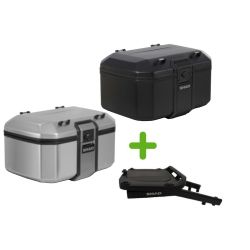Pack Shad Top Case Alu Terra + Support pour Aprilia Tuareg 660 (21-22)