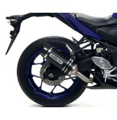 Ligne d'échappement ARROW Street Thunder pour Yamaha YZF-R3 (19-20)