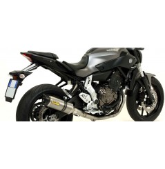 Ligne d'Échappement ARROW Street Thunder pour MT07 (14-20) et Tracer 700 (16-19)