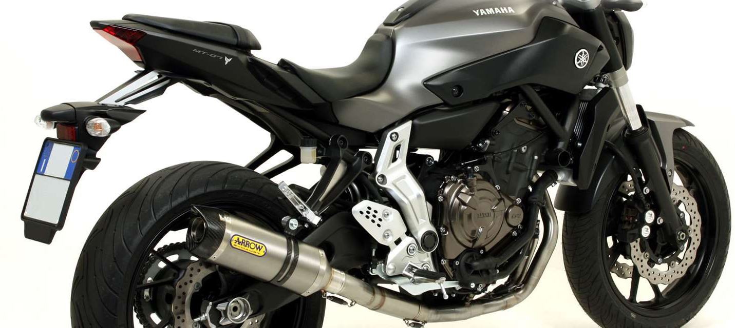 Ligne d'Échappement ARROW Street Thunder pour MT07 (14-20) et Tracer 700 (16-19)