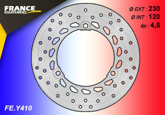Disque de frein arrière FE pour 125 N-Max (15-23)