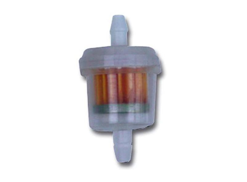 Filtre à essence Rond pour durite 5 et 6mm, longueur 56mm