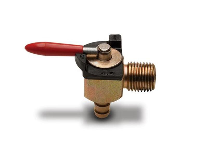 Robinet d'essence 90° pour durite 6mm