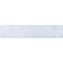 Stickers Brembo Découpe Blanc Taille S